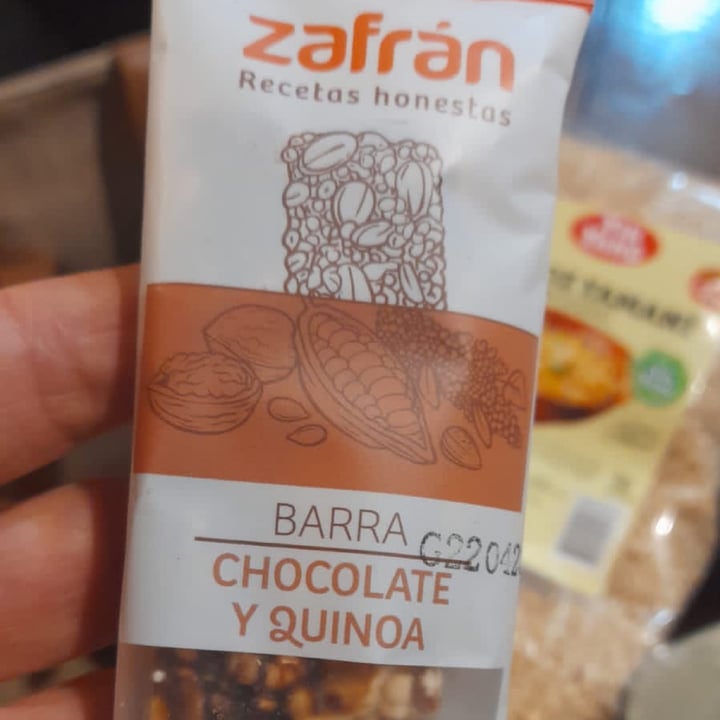 photo of Zafran Barrita De Quinoa Y Chocolate shared by @kacerutti on  09 Aug 2022 - review
