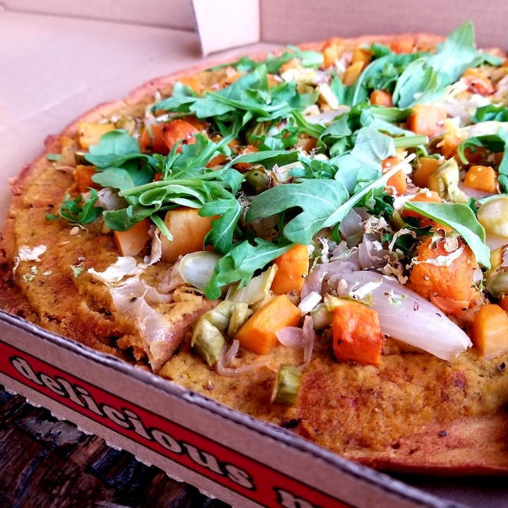 photo of EVE Encinitas Sunchoke Asparagus And Butternut Squash Flatbread shared by @chickpeaandlotus on  25 Jul 2020 - review