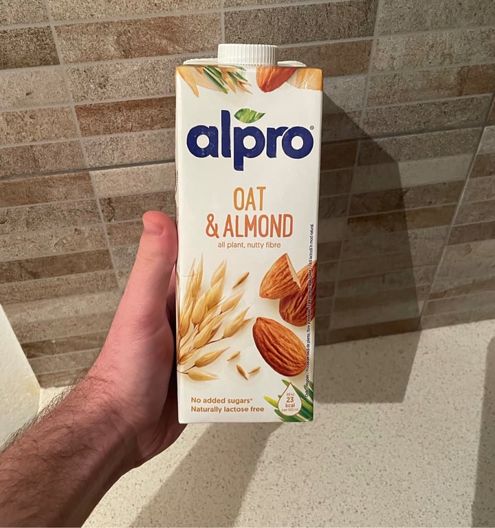 review photo of Alpro Oat & Almond Milk shared by @konstantinosspi on 10 Mar 2021 - review
