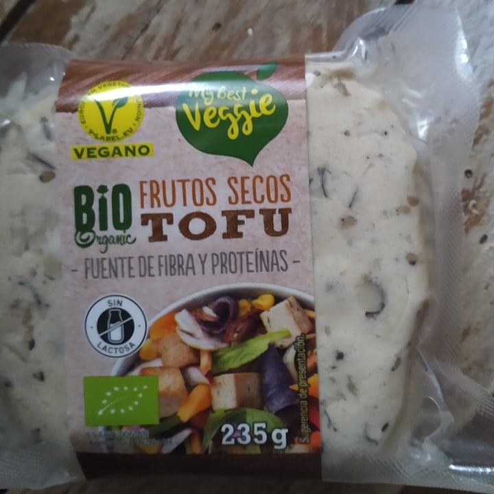 photo of My Best Veggie Bio Tofu Frutos Secos shared by @mariavalverde on  07 Feb 2021 - review