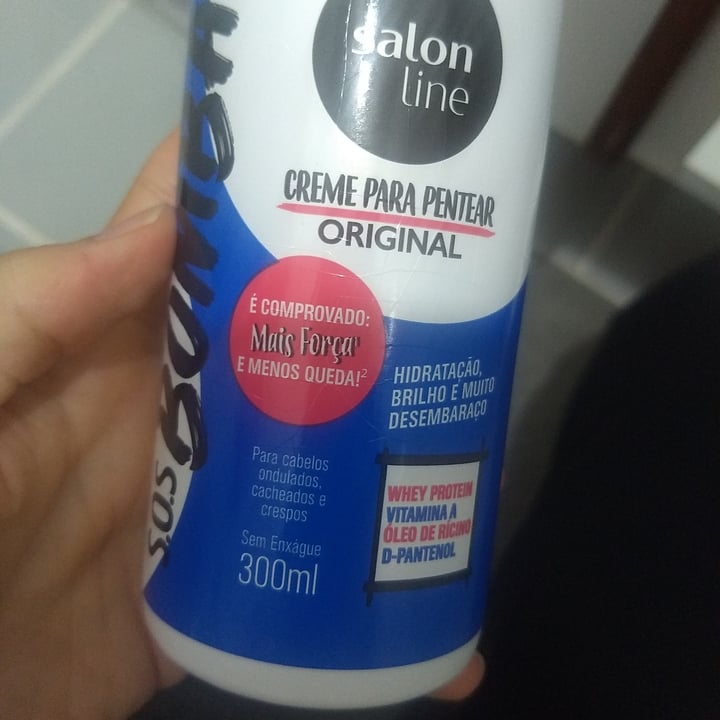 photo of Salon line SOS bomba creme para pentear shared by @ayurvedana on  04 May 2022 - review