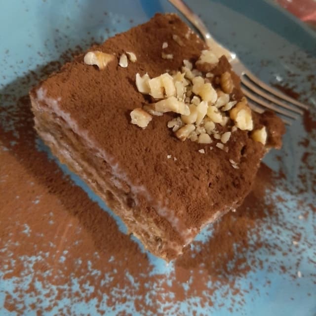 Photo of the dish “Tiramisù vegano alle nocciole”