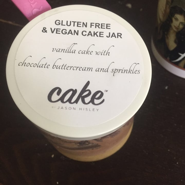 photo of Cake By Jason Hisley Gluten Free And Vegan Cake Jar Vanilla Cake With Chocolate Buttercream shared by @foxleaf on  02 May 2020 - review