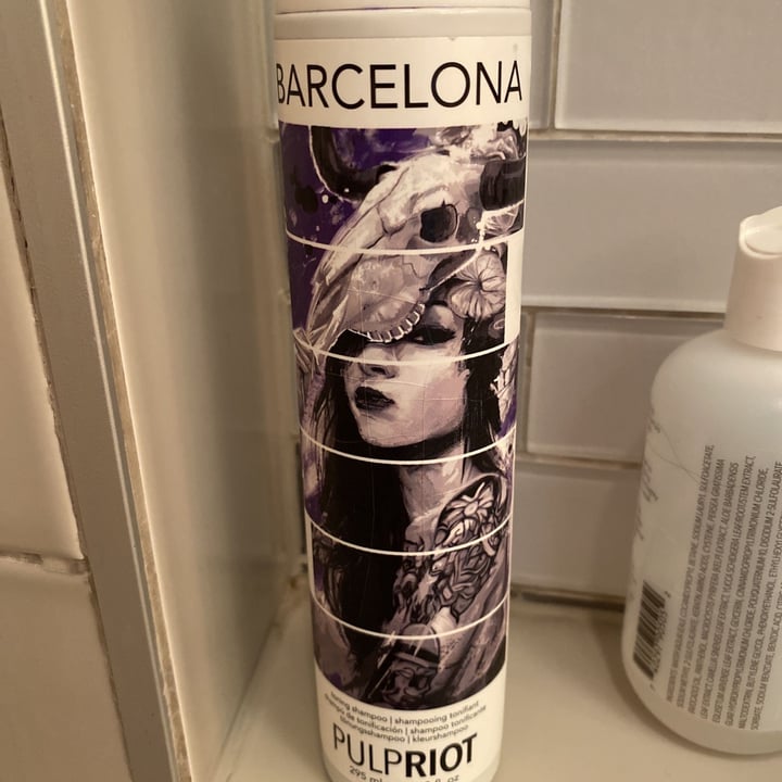 review photo of Pulp Riot Barcelona purple shampoo shared by @ashleynyy on 25 Aug 2021 - review