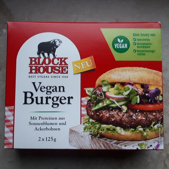 photo of block house Vegan Burger shared by @bluesoul on  23 Nov 2021 - review