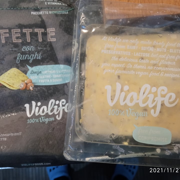 photo of Violife Fette con funghi shared by @micaela88 on  27 Nov 2021 - review