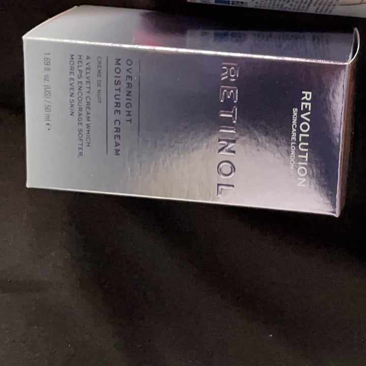 photo of Revolution Beauty Retinol Overnight Cream shared by @vegnarok on  20 Apr 2021 - review