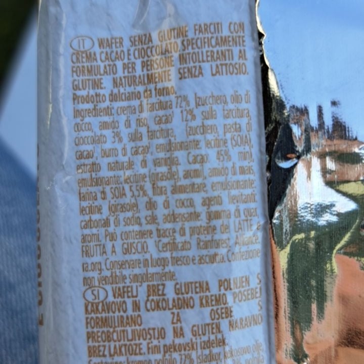 review photo of Dolciando Wafer con cacao e cioccolato shared by @gfedi on 11 Oct 2022 - review