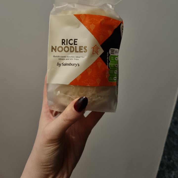 photo of Sainsbury's Rice Noodles shared by @chupbailey on  16 Nov 2021 - review