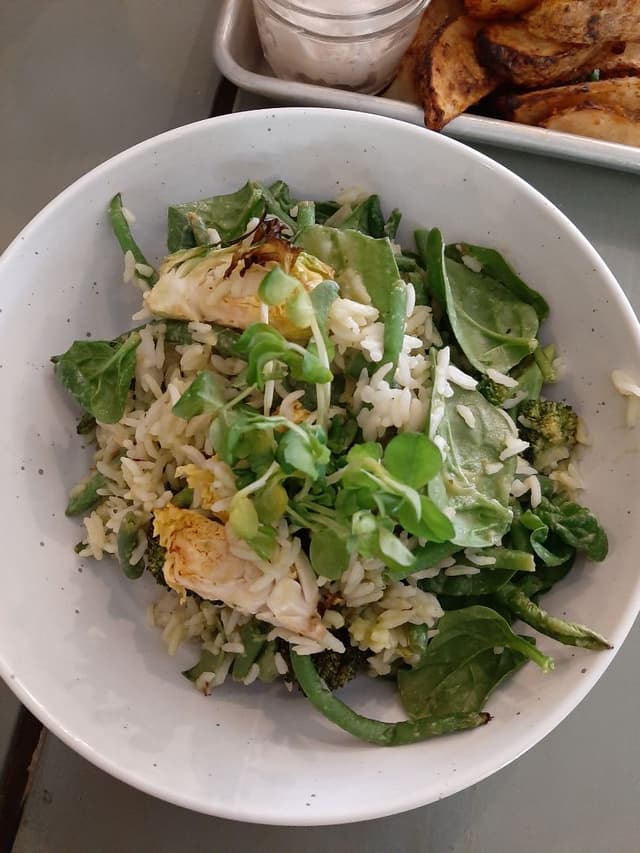 Photo of the dish “Winter Mean Green Bowl”
