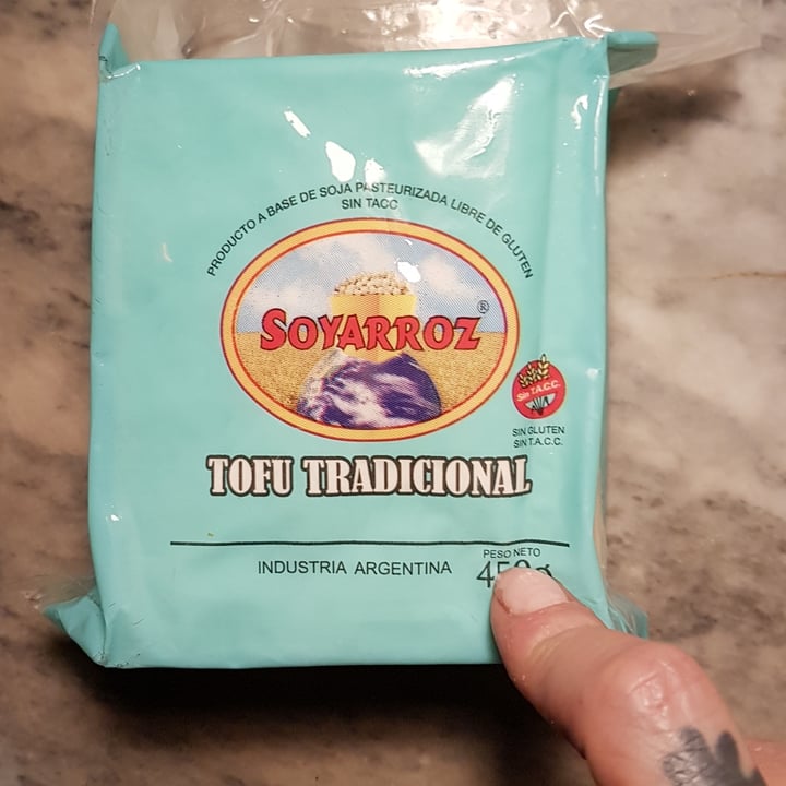 photo of Soyarroz Tofu Tradicional shared by @vforvegan on  08 Mar 2022 - review