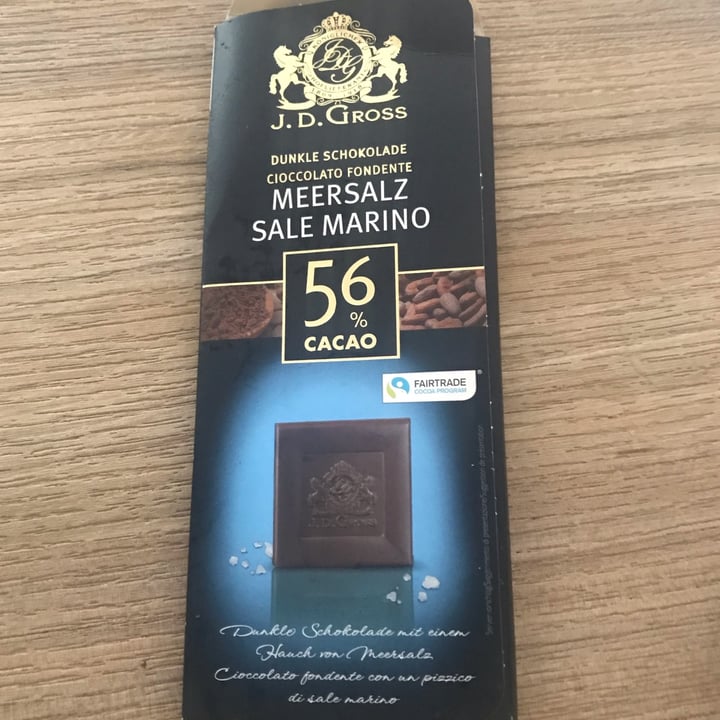 photo of J. D. Gross Chocolat Fleur de sel shared by @aaaagaaataaaa on  31 Aug 2022 - review