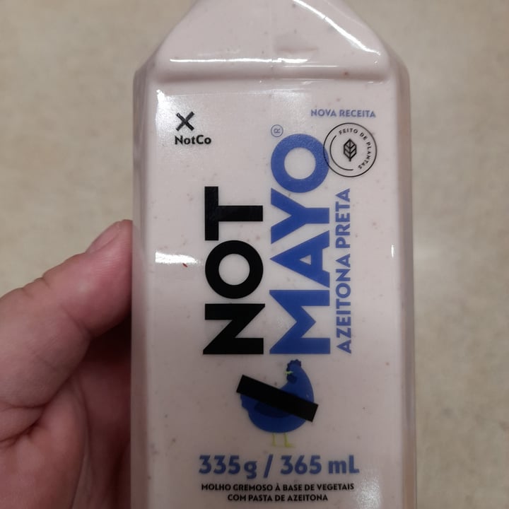 review photo of NotCo Not Mayo Azeitona Preta shared by @cricaesper on 03 Jun 2022 - review