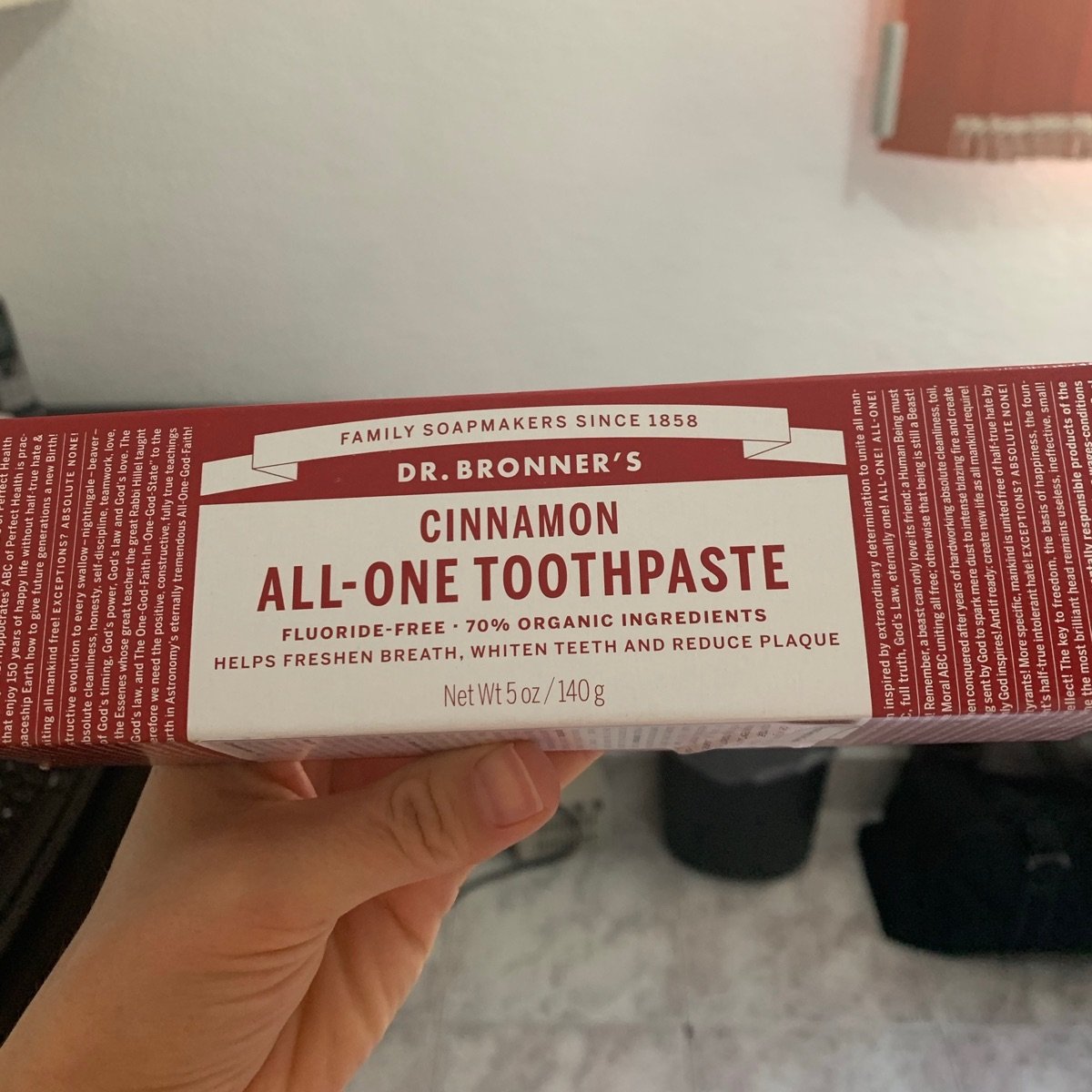 Dr. Bronner's Cinnamon Toothpaste Reviews abillion