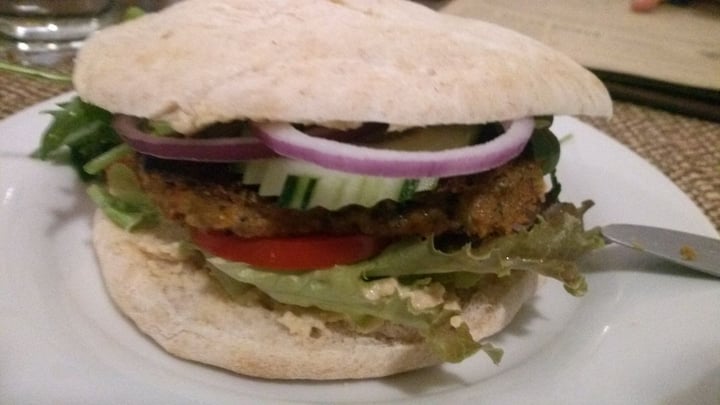 photo of Ganita Cafe Falafel burger shared by @felice on  27 Feb 2020 - review