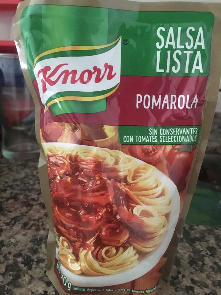 photo of Knorr Salsa lista pomarola shared by @proxy on  25 Nov 2019 - review