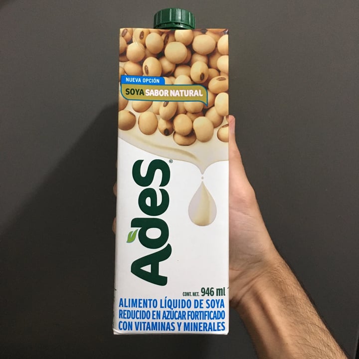 photo of Ades Leche de Soja sabor Natural shared by @lamiarestrada on  06 Apr 2021 - review