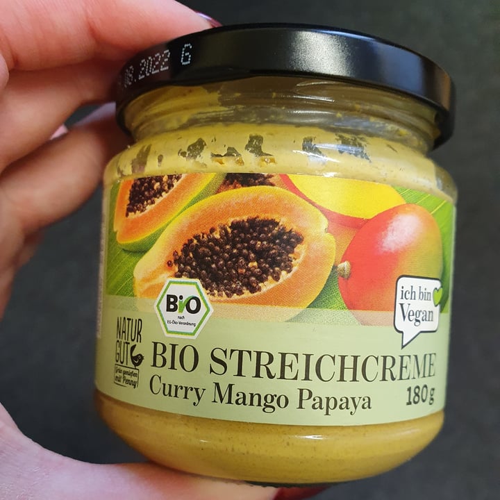 photo of Natur Gut Streichcreme shared by @bvegan on  14 Oct 2020 - review