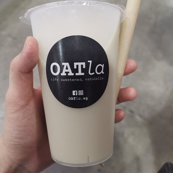 photo of OATla oatmilk with groats shared by @plantiful on  20 Nov 2022 - review