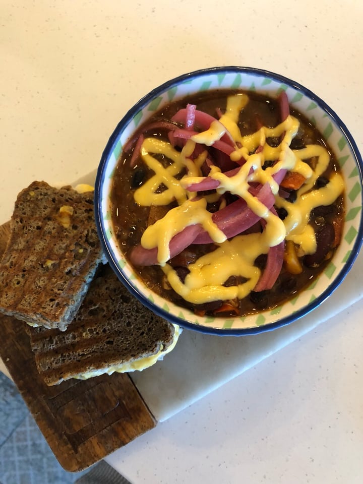 review photo of OH! Juice Cafe Chili and Grilled Cheese shared by @ecogoddess on 06 Dec 2018 - review