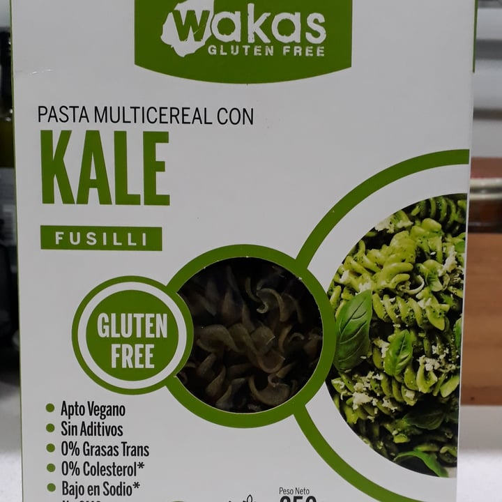 photo of Wakas Pasta Multicereal con Kale shared by @veganmamorr on  03 Sep 2020 - review