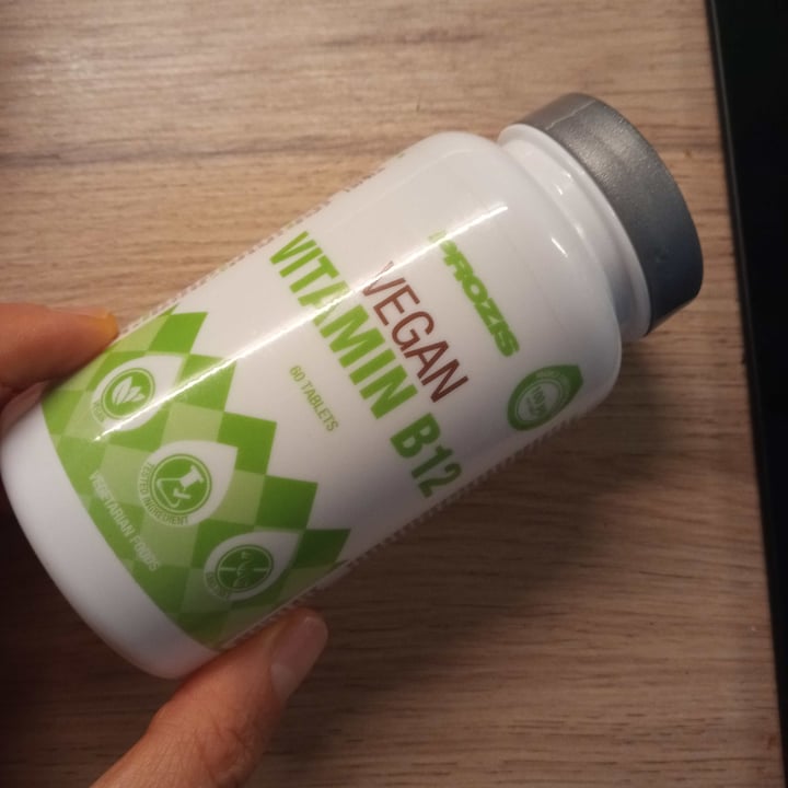 photo of Prozis Vegan Vitamin B12 shared by @vegab2021 on  11 Aug 2021 - review