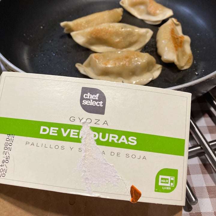 photo of Chef Select Gyozas de verduras shared by @eribarre on  27 Apr 2022 - review