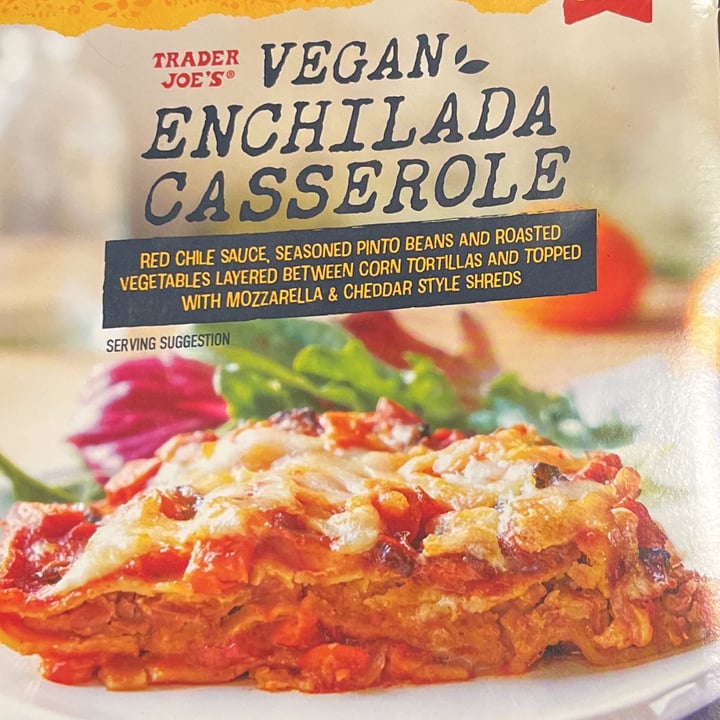review photo of Trader Joe's Vegan Enchilada Casserole shared by @missgoodlife on 07 May 2022 - review
