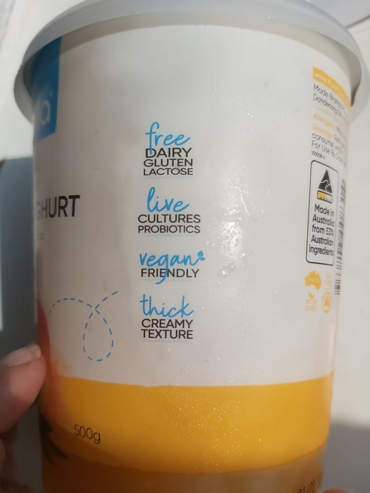 photo of Cocobella Cocobella dairy free coconut yogurt-Mango shared by @carozeta on  28 Dec 2019 - review