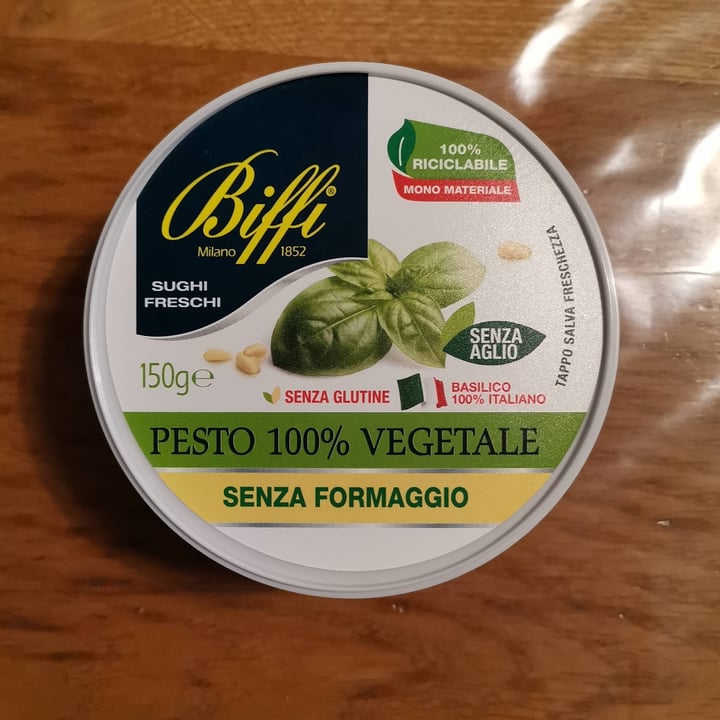photo of Biffi Pesto 100% Vegetale Senza Formaggio shared by @alelungo on  16 Dec 2021 - review