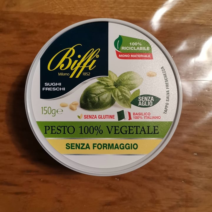 review photo of Biffi Pesto 100% Vegetale Senza Formaggio shared by @alelungo on 16 Dec 2021 - review