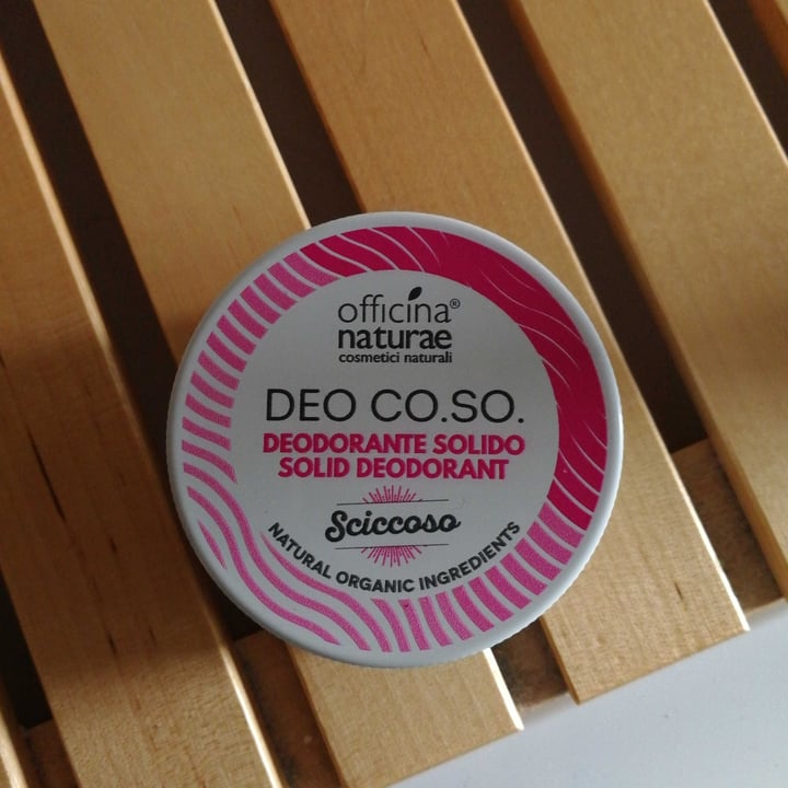 photo of Officina naturae Deo Co.So. Deodorante solido Sciccoso shared by @alessandravilla on  15 Mar 2022 - review