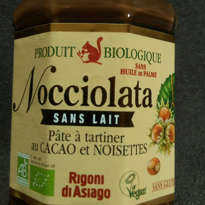 review photo of Rigoni di Asiago Pâte à tartiner sans lait au Cacao et noisettes shared by @stopanimalabuse38 on 17 May 2020 - review