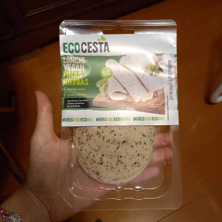 photo of Ecocesta Lonchi-Vegan Sabor Finas Hierbas Bio shared by @romanitadeapie on  03 Sep 2022 - review