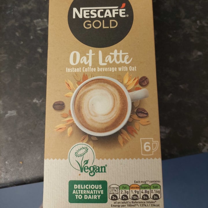 photo of Nescafé Oat Latte shared by @rikkisarohi on  05 Dec 2022 - review