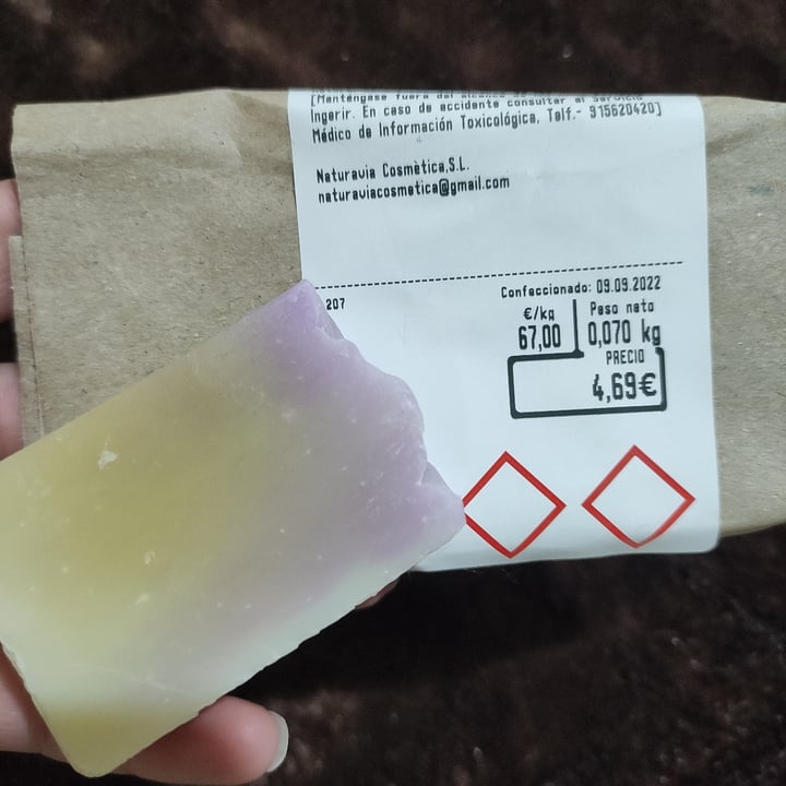 review photo of Naturavia xabón rosa mosqueta shared by @iruchinha on 26 Oct 2022 - review