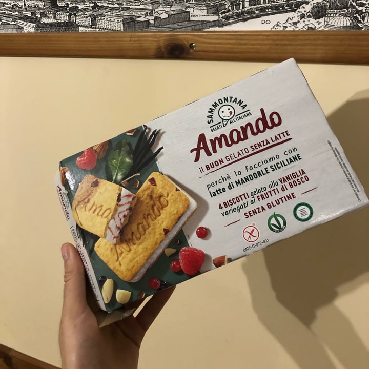 photo of Sammontana Biscotto Gelato Con Frutti Di Bosco shared by @essemme on  17 May 2022 - review