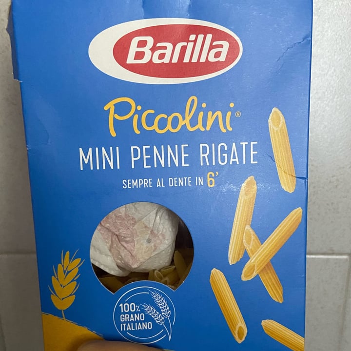 photo of Barilla Piccolini mini penne rigate shared by @chiacampo on  10 Apr 2022 - review