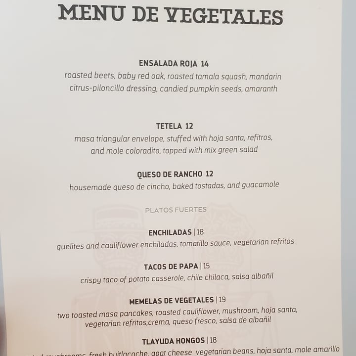 review photo of Xochi enchiladas de vegetales shared by @eriluc on 04 Aug 2022 - review