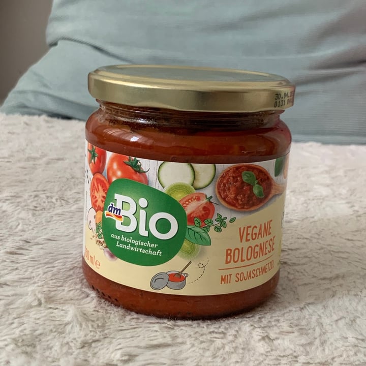 photo of dmBio Vegane Bolognese shared by @lilwanderer on  23 Dec 2020 - review