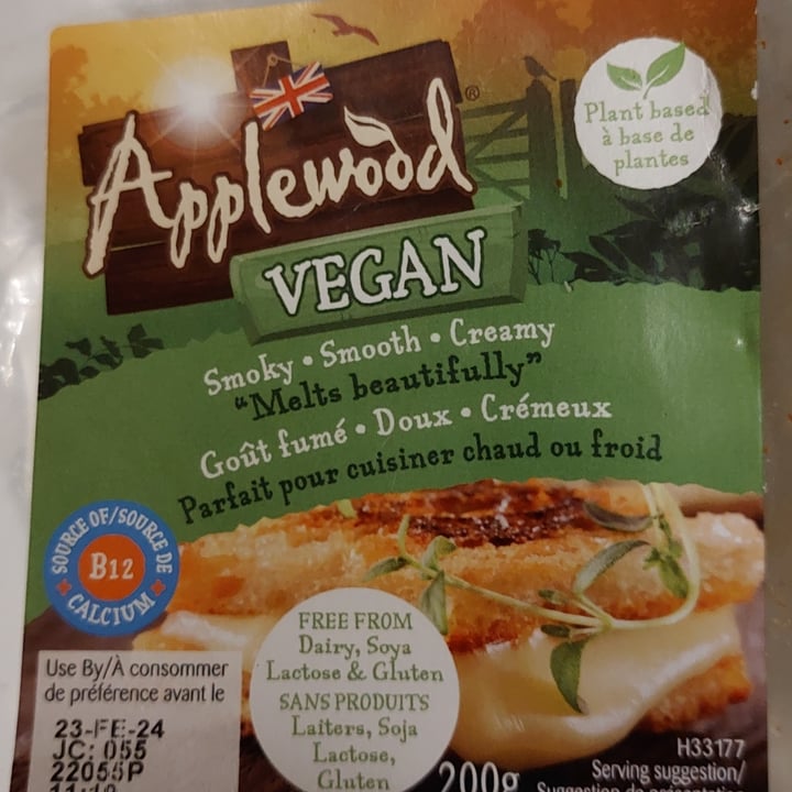 photo of Applewood Applewood Vegan Smoky Cheese Alternative  shared by @chris9935 on  27 Oct 2022 - review