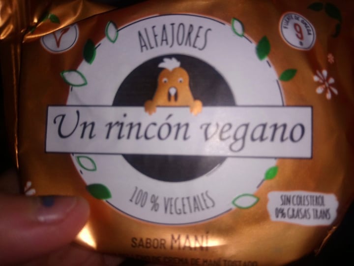 photo of Un Rincón Vegano Alfajor de Maní shared by @yesiarias0812 on  08 Nov 2019 - review