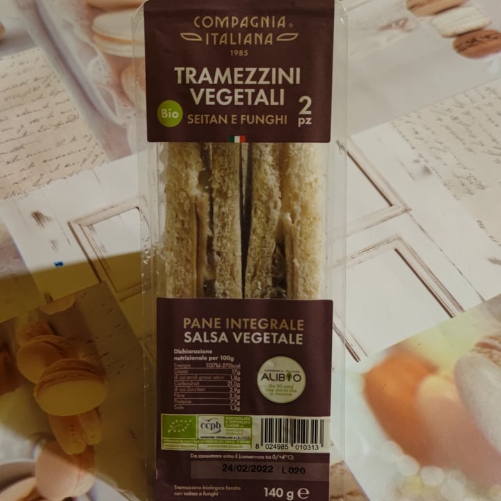 photo of Compagnia Italiana Tramezzini vegetali shared by @perondhouse on  09 Feb 2022 - review