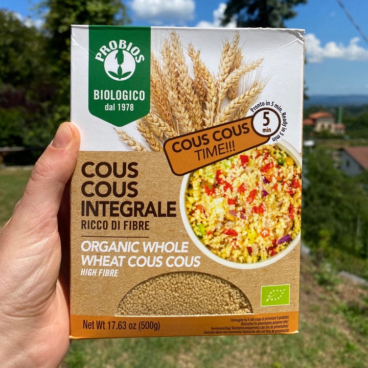review photo of Probios Cous cous integrale shared by @ggiudi on 25 Jun 2022 - review