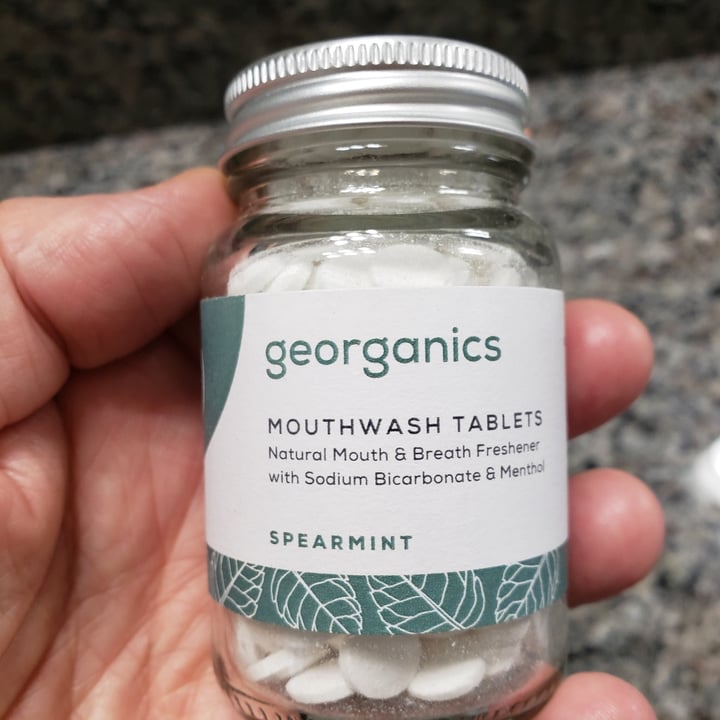 photo of Georganics Mouthwash Tablets Spearmint shared by @isaimless on  07 Jun 2022 - review