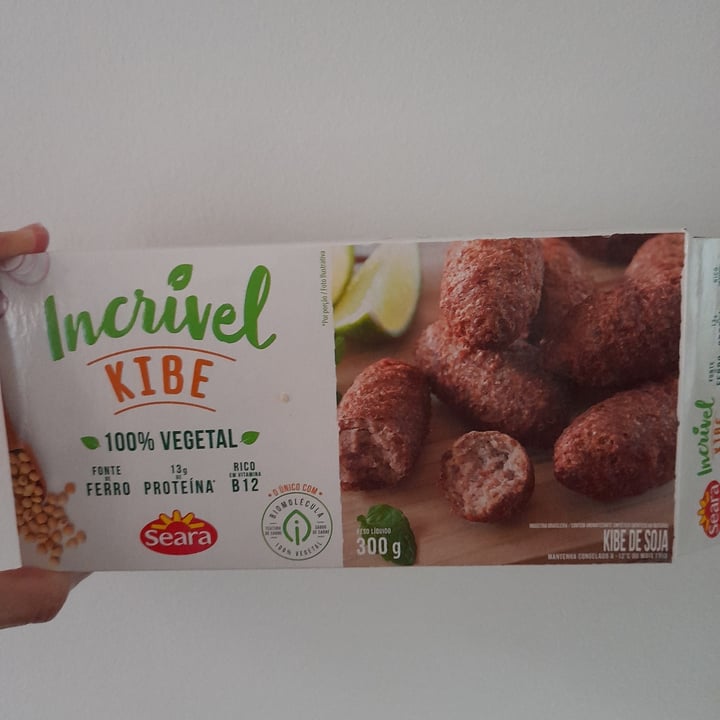 review photo of Incrível - Seara kibe shared by @fabijorge on 10 Jun 2022 - review