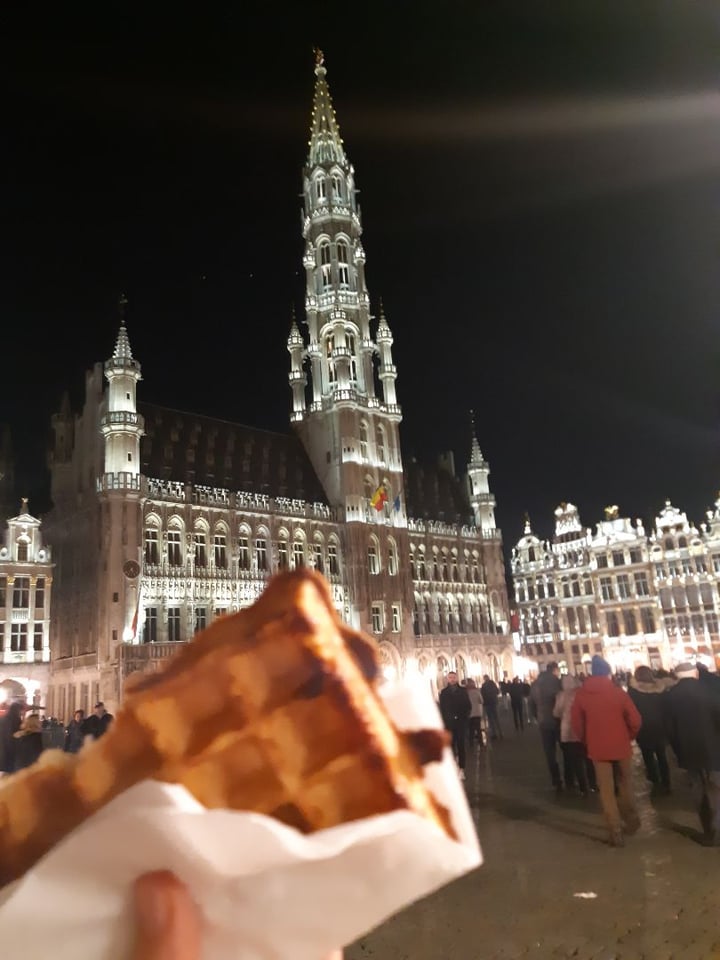 photo of Veganwaf' Belgian waffle shared by @gaiathena on  26 Apr 2019 - review