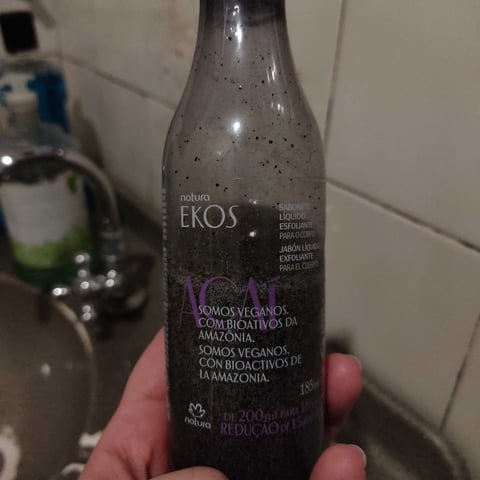 Natura Sabonete líquido esfoliante Ekos Açaí Reviews | abillion