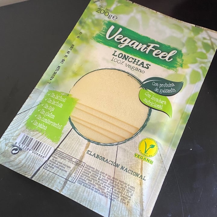 review photo of Vegan Feel Lonchas 100% Veganas Queso shared by @mud on 01 Jun 2020 - review