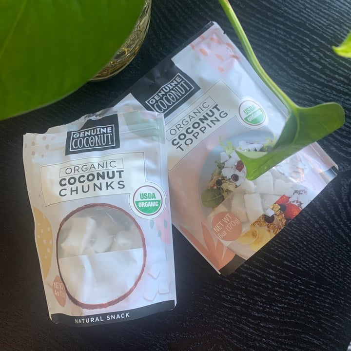 photo of Genuine Coconut Organic Coconut Chunks shared by @hereforareason on  16 Jan 2021 - review